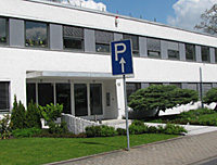 Bürogebäude Außenanlage